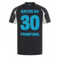 Camisa de Futebol Bayer Leverkusen Jeremie Frimpong #30 Equipamento Alternativo 2024-25 Manga Curta